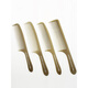 GUYN Professional Flat Hair Cutting Comb Hair Shop Special Hair Cutting Comb Ultra-thin Men's Women's Hair Apple Comb Flat Hair Comb 15915 Translucent Gray