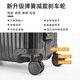 乌尼莫克（Uniamog）德国品牌登机箱行李箱全铝镁合金旅行箱金属拉杆箱小型密码箱皮箱 量子灰-旗舰款 升级加厚防刮耐磨 25英寸 /弹簧减震万向轮+一键刹车
