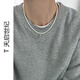 Apocalypse Century color-preserving mini gourd pearl necklace niche design temperament versatile sweater sweater chain silver one