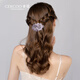 Cercoo gentle light-picking series hairpins, rhinestone clips, hair accessories, hairpins, mother style coiled hair spring clips, hair accessories for my wife