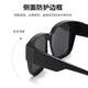 Boshide glasses set, sunglasses, sunglasses set for myopia glasses, polarized sunglasses for driving, bright black frame, gray polarized film