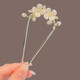 Joy of Two Worlds Flower Hairpin Ladies' Easy Hair Comb Insert Hair Accessories into the Back of the Head Ancient Style Hairpin Camellia U-shaped Hairpin