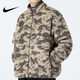 耐克（NIKE）男装新款SB滑板运动服摇粒绒保暖休闲翻领夹克外套 DQ4885-010 S