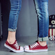 Lorenbond Suits gebrochene Größe Processing Schuhe für Herrenschuhe für Frühlings -Herrenschuhe für Schuhe für Männer und Frauenpaare lässige Laufschuhe [Breakgröße Processing] 6625 Burgundy 40 Frauenstil (normale Sportschuhe) (normale Sportschuhe)