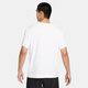 Nike men's quick-drying short-sleeved top spring training lightweight NIKE DRI-FIT HYVERSE DV9840 100 white/black 2XL