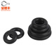 Baodefeng rubber seal O-ring O-shaped rubber gasket nitrile oil seal faucet waterproof air valve gasket black gasket collection M24*3.1 (20 pieces)