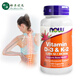 
NoW Vitamin D3+K2 Capsules 120 capsules Original imported from the United States D3K2 Vitamin vd3+ Vitamin vk2 1 bottle