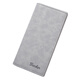 Pierre Cardin Herren Brieftasche Langer Jugend Multi-Card Casual Wallet Card Bag Japanische und koreanische trendige Student Personalisierte Retro-Brieftasche Retro Gray