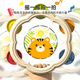 
Yunya Children's Toy Hand-Shaped Drum Early Education Infant Music Drum Orff Hand-Ringing Percussion Instrument Hand-Shaped Drum [Cute Deer Style]