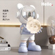 
Star night creative cartoon space astronaut living room ornaments new ijiu cabinet home night light decoration astronaut doll s12596 white