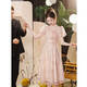 Seidlers neuer chinesischer Toastanzug Braut 2025 Neues Engagement-Kleid für Frauen im Sommer kann High-End-Abendkleid in Pink XL tragen (empfohlen 116-125jin [Jin gleich 0,5 kg])