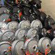 
10-inch electric vehicle motor 48607296 electric motorcycle 8001000120015001800 power-saving version 15275/300-10 left 110 drum 60V10H