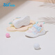 
361 children's baby shoes 25 spring and autumn girls and infants light soft and elastic casual shoes second stage toddler shoes Pink 26