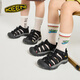 KEEN parent-child shoes NEWPORT H2 children's outdoor wading anti-collision sandals and river shoes black/KEEN yellow label-1022824-kid 31