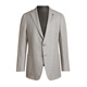 GORNIA men's single suit wool business fashion striped middle-aged suit jacket men's GBS21110500 grey 165B