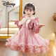 Disney girls dress New Year skirt 2026 new spring and autumn children's tutu skirt little girl red princess skirt winter red high quality 100 recommended height 90-95cm