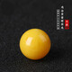 Core fragrance natural beeswax round beads single bead loose beads old beeswax single toy bracelet accessories with bead diamond accessories collection chicken fat yellow 16mm 1 piece default