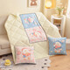 Jie Liya Pillow Quilt Office Nap Pillow Bedside Elementary School Student Nap Pillow Quilt Two-in-One Snow Baby