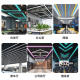 欧普源兴方通灯led长条灯办公灯铝方通专用办公室吊灯明装条形灯 升级加亮款15053cm-36W白光