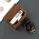 Narrowing [Card Machine General] Camera Foreskin Case Suitable for Canon G7X2/G7X3 Sony ZV1 RX100M4/5/6 Black Card M7 Card Machine CCD Ricoh Retro Slide [718] Camera Bag-Coffee Color