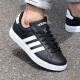 Zapatos casuales adidas zapatos para hombres zapatos para mujeres nuevos zapatos deportivos grandes cortes 2.0 zapatos de moda y versátiles gw9196 negros 41 (255 mm)