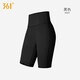 
361 yoga pants for women thin cycling pants outside wearing base sports lifting buttocks to make you look slim and short five-point fitness shark shorts black L