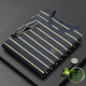 MASTER POLO Paul T-shirt official brand luxury short-sleeved polo shirt men's summer middle-aged lapel loose large size business casual Apricot gray 6195 L