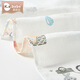 XIQINBAO COMBÉS COMBÉS COMBÉRES NOUVELLES LIEU NOUVELLE-NÉBUTE GRAINES MUSTARDS 50 * 70 cm de grande taille 6 packs (3 pièces de chacune des 2 couleurs) Baby Gauze Diaper 6 Packs 50 * 50 cm petite taille