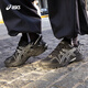 亚瑟士（ASICS）休闲鞋男女GEL-KAHANATR复古厚底运动鞋1203A390-001 黑色/银色 42.5