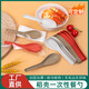 First green disposable spoon, knife and fork spoon, rice husk spoon, semi-degradable spoon, rice spoon, soup spoon, take-out spoon, independent Chinese spoon, independent brown thickened spoon, 50 pieces