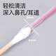 Smvp Nez Clip Baby Nettaign Tool nouveau-né bébé bébé Nettoyage de nettoyage de l'oreille Spoon Lumineux pincettes avec pinces au nez de la lampe Green frais [Facile à utiliser, sûr et sécurisé]