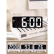 Hualan Luminal Mirror Clock INS Desktop horloge horloge TABLEAUX OBRES