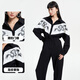 VEROMODA jumpsuit Ji Long Nian series jumpsuit long-sleeved nine-quarter pants for women 3144003 S59 black 155/60A/XS
