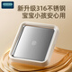 OIDIRE stir-frying yogurt machine, small DIY homemade ice cream plug-in, stir-frying ice machine, children's mini stir-frying ice tray, ODI-CB01 white stir-frying yogurt machine