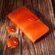 Huahu (Hanatora) iPhone 16 / 15Promax Mobile Phone Case en cuir Flip Apple 15/14/13 / Plus Case de téléphone mobile Lute Luxury Cuir de luxe Étui haut de gamme Business Busine.