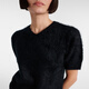 Dorothee Schumacher Frauen flauschiger Luxus -Kaschmirpullover P00975694 Schwarz XS CN 160/84