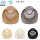 Htkd Men's Summer Linen Hat Hatle