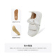 OETZI versatile breathable canvas shoes spring and summer breathable casual shoes flat white shoes ugly shoes men and women same style white T24120328 41