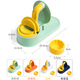 Changyin's new dumpling wrapper household kitchen bun mold multifunctional two-in-one dumpling wrapper artifact bright orange