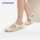 Decathlon Sandals Women's Croc Shoes Flat Baotou Sandals Mom Sandals Hollow Soft Sole 5143858