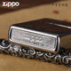 ZIPPO EDGE正版打火机之宝深雕骑士誓言个性防风火机男士 骑士宣言【新机无油】DY9905DK