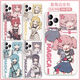 
Anime cartoon magic girl small round mobile phone case adapted to vivoIQOO Huawei Apple 13 Xiaomi Redmi OPPO straight color white shell-A15657 OPPO series-Model Send Customer Service Notes