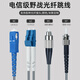 YouPuguang Telecom-Feld Optical Cable Single-Mode Dual-Core LC-LC-SC-FC-ST-Faser-Jumper Branch Panzer Outdoor Faser Kabel Layuan Turm Basisstation Kommunikation Heck Kabel Feld Single-Mode Dual-Core LC-FC 20 Meter