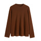 Sanheer Winter Bi High-End-Pullover Deutsch Yangtze Warm Wolle Dicke Stil Herren-Hälfte-Turck-Strickjacke DAZ687 Karamellfarbe 48/m