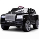 Bedoch children's toy car can seat men, women and children, Rolls-Royce Cullinan electric car, four-wheel remote control off-road vehicle, supreme black