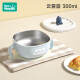 Rushan Baby Suplementary Food Bowl Especial para bebida para bebés Tazón de sopa Los niños comen Tope Outing Waterware 316L Tazón de acero inoxidable