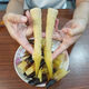 
230g of bamboo shoots with hand peeling in spring, open a bag, instantly eaten bamboo shoots, pickled peppers, bamboo shoots, sour bamboo shoots, hand-pulled bamboo shoots, small packaging, 3 bags of pickled pepper flavor, hand-pulled bamboo shoots, total 690g
