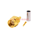 Dongfang Xupu RF Conector SMA-C-J-1.5 SMA Masculino adecuado para RG316/RG174 Cables intrínsecos