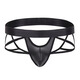 Men's gay thong sexy sexy underwear transparent buttocks-free straight-in underwear for gay men black 100-170Jin Jin equals 0.5kg inner wear