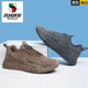 Western Camel (VANCAMEL) Zapatos de hombre Otoño e Invierno 2026 Nuevos zapatos deportivos de cuero genuino de cuero transpirable Zapatos casuales versátiles para hombres Desodorante Zapatos de suela suave para hombres 725 Zapatos individuales grises 38
